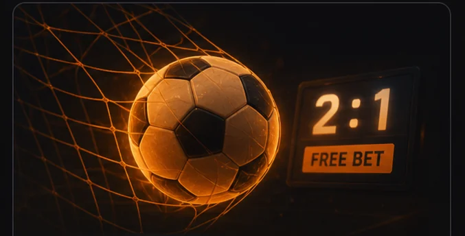 558h sports free bet - football and 2:1 free bet