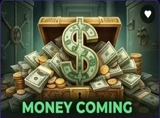 Money Coming slot banner on 558h - JL